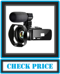 4K Ultra HD Camcorder IR Night Vision Digital Video Camera