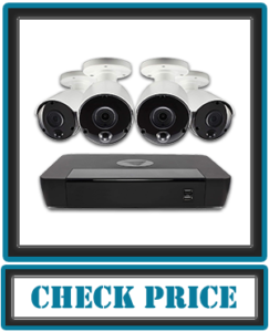 Swann 8 Channel 4 Camera Security System, SWNVK-885804
